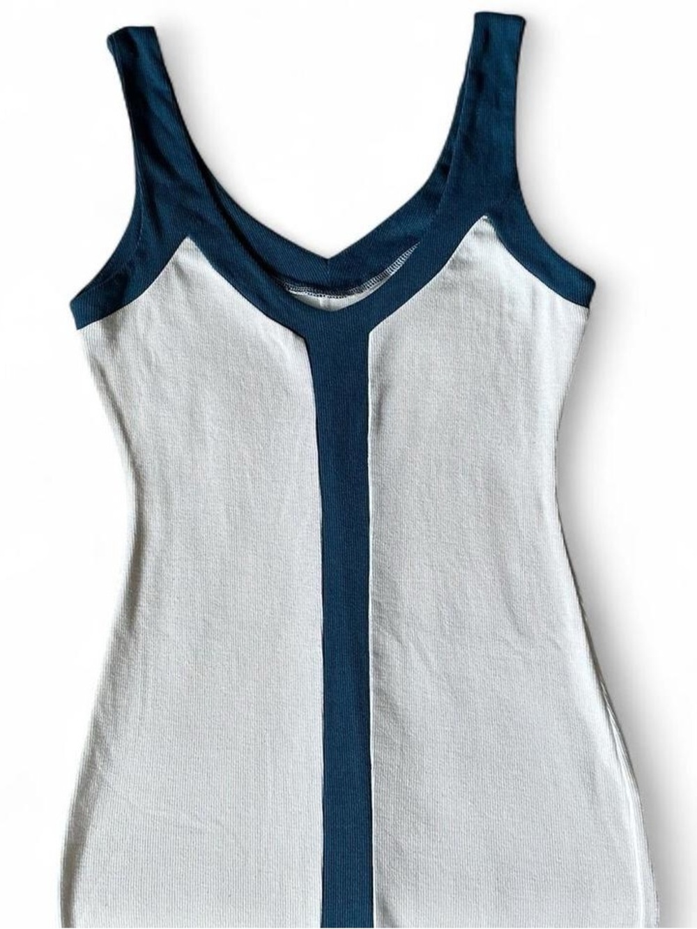 Blue Stripe Tank Dress
